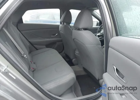 2022 Hyundai Elantra Hybrid Blue from USA, damaged, VIN KMHLM4AJ3NU028953